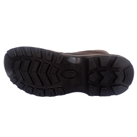 کفش مردانه چرم طبیعی نیم بوت بندی الماس مشکی ارسال رایگان با گارانتیALMAS