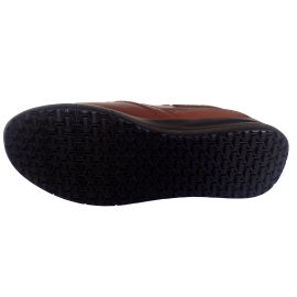 کفش مردانه چرم طبیعی فلورا کشی عسلی  ارسال رایگان با گارانتی FLORA