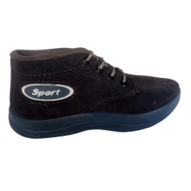 کفش مردانه چرم طبیعی اشبالت نیم بوت کوهستان نیلی ارسال رایگانKOHESTAN