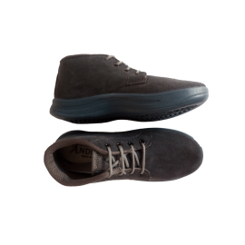 کفش مردانه چرم طبیعی اشبالت نیم بوت کوهستان نیلی ارسال رایگانKOHESTAN