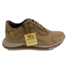 کفش مردانه چرم طبیعی نمونه بندی بژ  ارسال رایگان با گارانتیNEMOONEH