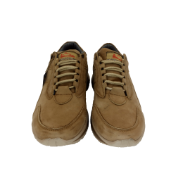 کفش مردانه چرم طبیعی نمونه بندی بژ  ارسال رایگان با گارانتیNEMOONEH