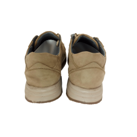 کفش مردانه چرم طبیعی نمونه بندی بژ  ارسال رایگان با گارانتیNEMOONEH