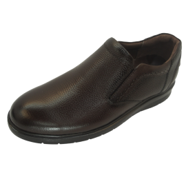 کفش مردانه چرم طبیعی رویال کشی قهوه ای  ارسال رایگان با گارانتیROYAL