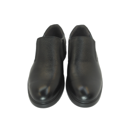 کفش مردانه چرم طبیعی رویال کشی مشکی  ارسال رایگان با گارانتیROYAL