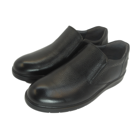 کفش مردانه چرم طبیعی رویال کشی مشکی  ارسال رایگان با گارانتیROYAL