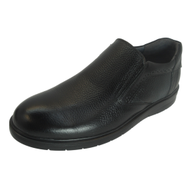 کفش مردانه چرم طبیعی رویال کشی مشکی  ارسال رایگان با گارانتیROYAL