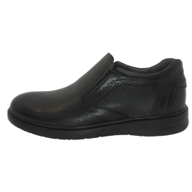 کفش مردانه چرم طبیعی رویال کشی مشکی  ارسال رایگان با گارانتیROYAL