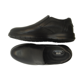 کفش مردانه چرم طبیعی رویال کشی مشکی  ارسال رایگان با گارانتیROYAL