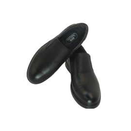 کفش مردانه چرم طبیعی رویال کشی مشکی  ارسال رایگان با گارانتیROYAL