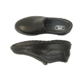 کفش مردانه چرم طبیعی پولیشی رویال کشی مشکی  ارسال رایگان با گارانتی