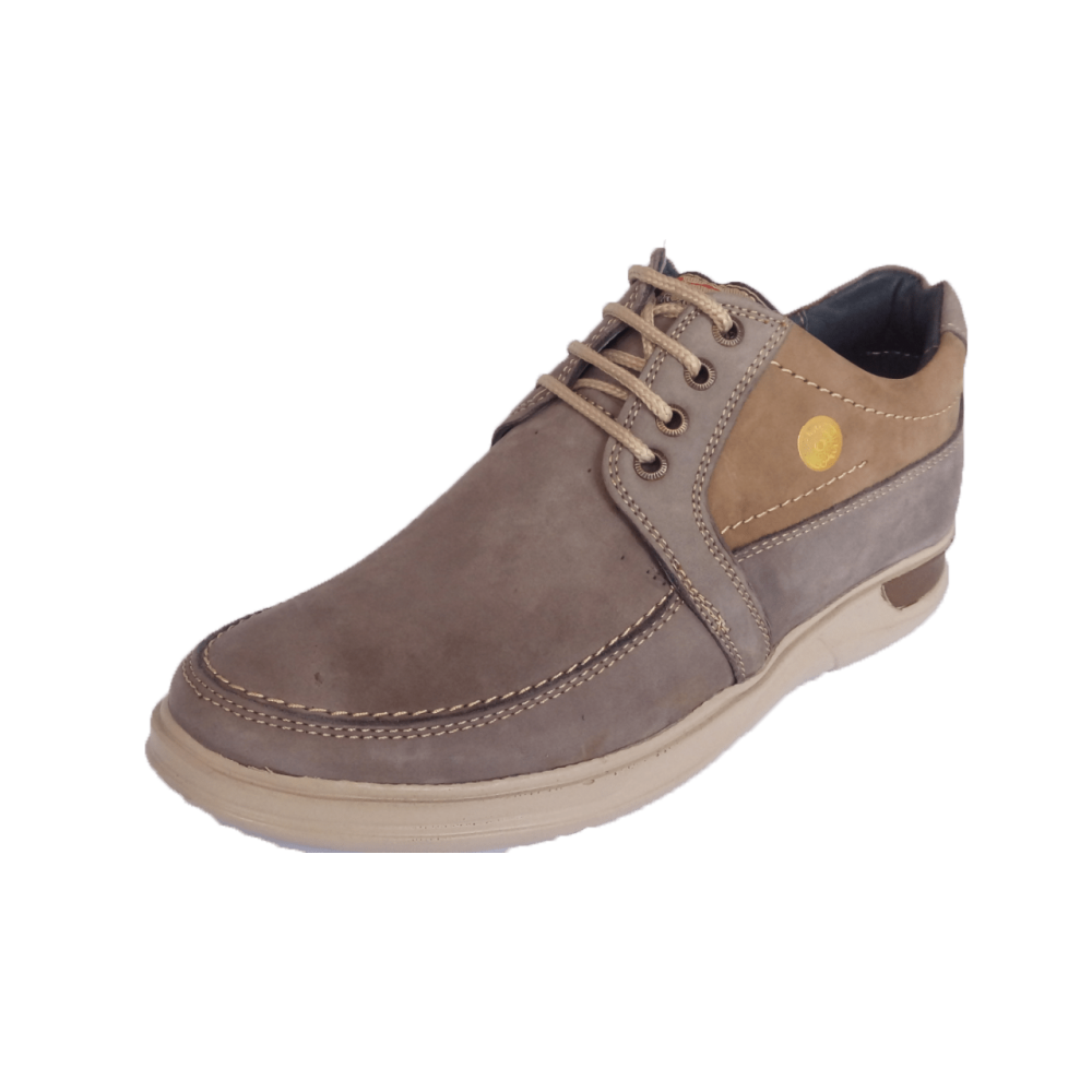 کفش مردانه چرم طبیعی اسپایدر فیلی روشن  ارسال رایگان با گارانتی SPIDER