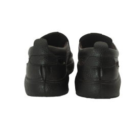 کفش مردانه چرم طبیعی  تابستانی آیسان مشکی ارسال رایگان با گارانتیAISAN