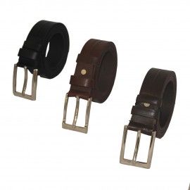 کمربند چرم طبیعی مردانه مشکی 3 سانتی ارسال رایگان