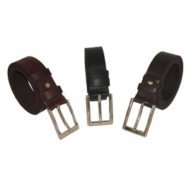 کمربند چرم طبیعی مردانه مشکی 3 سانتی ارسال رایگان