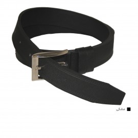 کمربند چرم طبیعی مردانه مشکی 3.5 سانتی ارسال رایگان