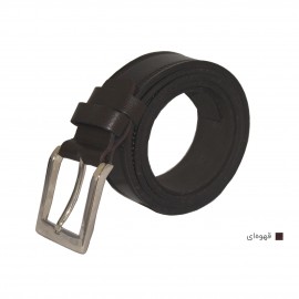 کمربند چرم طبیعی مردانه قهوه ای 3.5 سانتی ارسال رایگان