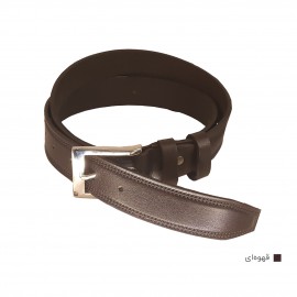 کمربند چرم طبیعی مردانه قهوه ای 3.5 سانتی ارسال رایگان