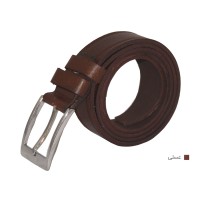 کمربند چرم طبیعی مردانه عسلی 3.5 سانتی ارسال رایگان