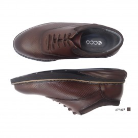 کفش مردانه چرم طبیعی آتیلا قهوه‌ای  ارسال رایگان با گارانتیATEILA