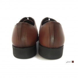 کفش مردانه چرم طبیعی کلاسیک بوته عسلی  ارسال رایگان با گارانتی