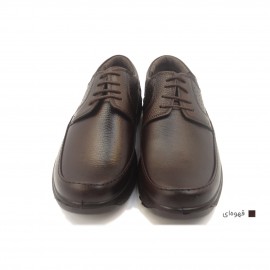 کفش مردانه چرم طبیعی کارس بندی قهوه‌ای  ارسال رایگان با گارانتی