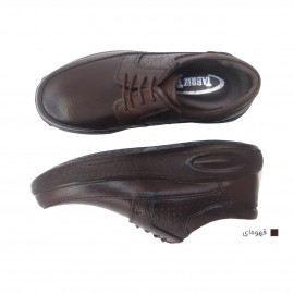 کفش مردانه چرم طبیعی کارس بندی قهوه‌ای  ارسال رایگان با گارانتی