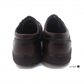 کفش مردانه چرم طبیعی کارس بندی قهوه‌ای  ارسال رایگان با گارانتی