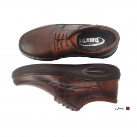 کفش مردانه چرم طبیعی کارس بندی عسلی  ارسال رایگان با گارانتی