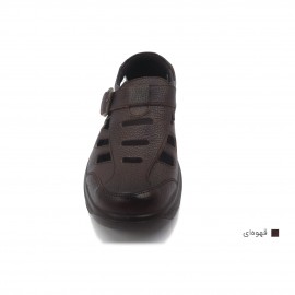 کفش مردانه چرم طبیعی پرفکت تابستانی قهوه‌ای ارسال رایگان با گارانتی