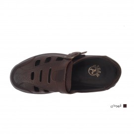 کفش مردانه چرم طبیعی پرفکت تابستانی قهوه‌ای ارسال رایگان با گارانتی