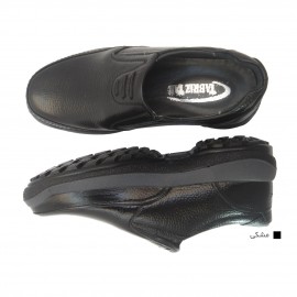 کفش مردانه چرم طبیعی موناکو کشی مشکی  ارسال رایگان با گارانتیMONAKO