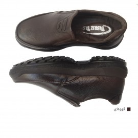 کفش مردانه چرم طبیعی موناکو کشی قهوه ای  ارسال رایگان با گارانتیMONAKO