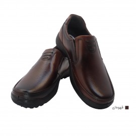 کفش مردانه چرم طبیعی موناکو کشی عسلی ارسال رایگان با گارانتیMONAKO