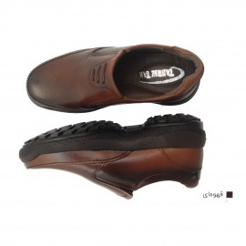 کفش مردانه چرم طبیعی موناکو کشی عسلی ارسال رایگان با گارانتیMONAKO