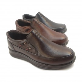 کفش مردانه چرم طبیعی مارکو کشی عسلی  ارسال رایگان با گارانتیMARKO