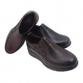 کفش مردانه چرم طبیعی مارکو کشی عسلی  ارسال رایگان با گارانتیMARKO