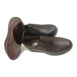 کفش مردانه چرم طبیعی مارکو کشی عسلی  ارسال رایگان با گارانتیMARKO