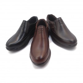 کفش مردانه چرم طبیعی مارکو کشی عسلی  ارسال رایگان با گارانتیMARKO