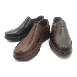 کفش مردانه چرم طبیعی مارکو کشی عسلی  ارسال رایگان با گارانتیMARKO