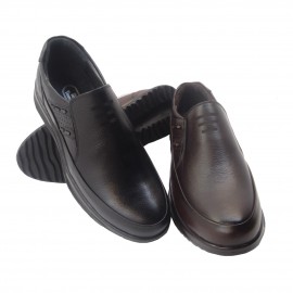 کفش مردانه چرم طبیعی مارکو کشی عسلی  ارسال رایگان با گارانتیMARKO