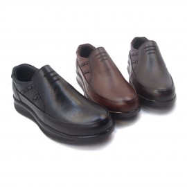 کفش مردانه چرم طبیعی مارکو کشی عسلی  ارسال رایگان با گارانتیMARKO