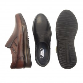 کفش مردانه چرم طبیعی مارکو کشی عسلی  ارسال رایگان با گارانتیMARKO