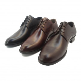 کفش مردانه چرم طبیعی مجلسی آراد قهوه‌ای ارسال رایگان با گارانتیARAD