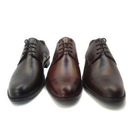 کفش مردانه چرم طبیعی مجلسی آراد قهوه‌ای ارسال رایگان با گارانتیARAD