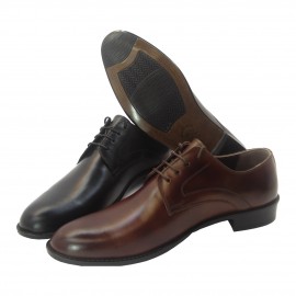 کفش مردانه چرم طبیعی مجلسی آراد قهوه‌ای ارسال رایگان با گارانتیARAD