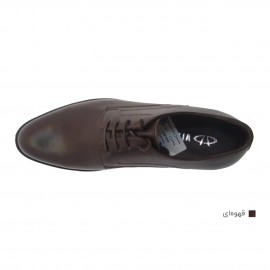 کفش مردانه چرم طبیعی مجلسی آراد قهوه‌ای ارسال رایگان با گارانتیARAD