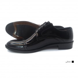 کفش مردانه چرم طبیعی مجلسی ورنی  ارسال رایگان با گارانتی