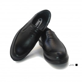 کفش مردانه چرم طبیعی  وستا کشی مشکی  ارسال رایگان با گارانتیVESTA