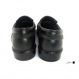 کفش مردانه چرم طبیعی  وستا کشی مشکی  ارسال رایگان با گارانتیVESTA